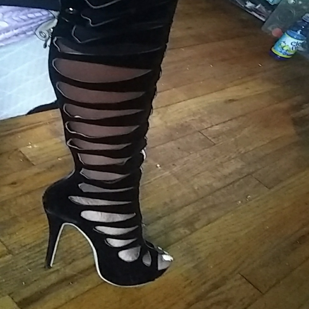 Knee High Heels